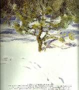 bruno liljefors harspar oil painting